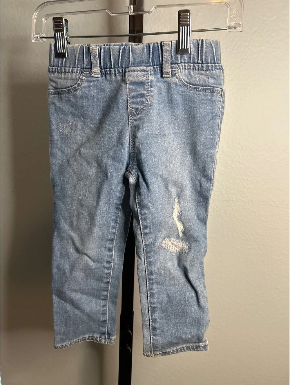 GAP Toddler Girls Light Blue Denim Jeggings Size 2 Years